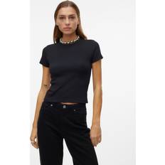 Vero Moda XXL T-shirts & Toppe Vero Moda Vmchloe T-shirt Black