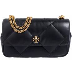 Tory Burch Mini Kira Diamond Quilt Flap Bag - Black