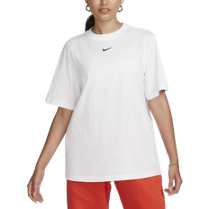 48 - Bomuld - Dame - XXL T-shirts Nike Women's Sportswear Essential T-shirt - White/Black