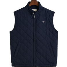 Gant Quilted Windcheater Vest - Evening Blue