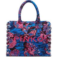 Pinko Tote Bag & Shopper tasker Pinko Beach Tote bag blue/rose