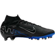 Nike 44 ½ - Herre - Kunstgræs (AG) Fodboldstøvler Nike Mercurial Superfly 9 Elite M - Black/Hyper Royal/Chrome