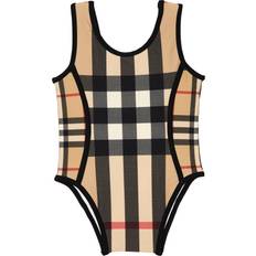 Ternede Badetøj Burberry Nigella Mixed Check Swimsuit - Archive Beige