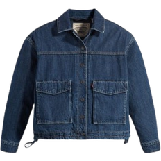 Levi's 26 - Bomuld Tøj Levi's Wellthread Bellos Trucker Jacket - My Garden Blues/Blue