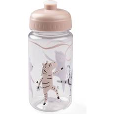 Sebra Transparent Babyudstyr Sebra Drikkedunk Teeny Toes 425ml
