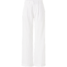 Gina Tricot Bukser & Shorts Gina Tricot Linen Trousers - White