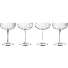 Luigi Bormioli Glas - Rødvinsglas Vinglas Luigi Bormioli Optica Champagneglas 30cl 4stk
