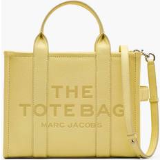 Marc Jacobs Gul Håndtasker Marc Jacobs The Leather Medium Tote Bag - Custard