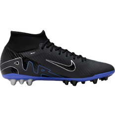 44 ½ - Herre Fodboldstøvler Nike Mercurial Superfly 9 Academy - Black/Hyper Royal/Chrome