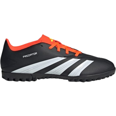 Adidas 44 ½ - Herre - Kunstgræs (AG) Fodboldstøvler adidas Predator Club Turf - Core Black/Cloud White/Solar Red