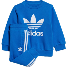 Øvrige sæt adidas Infant Crew Sweatshirt Set - Blue Bird