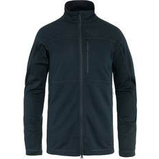 Blå - Herre - Polyester Overtøj Fjällräven Abisko Lite Fleece Jacket M - Dark Navy