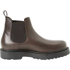 40 ½ - Brun - Herre Chelsea boots Tommy Hilfiger Leather Pull-On - Velvet Brown