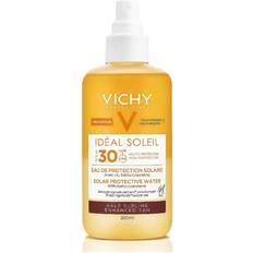 Vichy Udglattende Solcremer & Selvbrunere Vichy Ideal Soleil Solar Protective Water Enhanced Tan SPF30 200ml