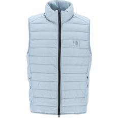 Stone Island Blå Overtøj Stone Island Suit Vest Men color Sky Sky