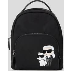 Karl Lagerfeld Sort Rygsække Karl Lagerfeld Ikonik 2.0 Nylon SM Backpack Black ONE SIZE