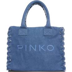 Pinko Tote Bag & Shopper tasker Pinko Shopper blue denim One Size blue denim