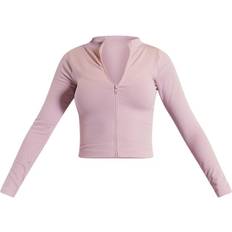 PrettyLittleThing Pink Overtøj PrettyLittleThing Basic Seamless Jacket - Dusty Pink