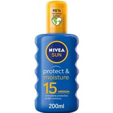 Nivea Dufte Solcremer Nivea Sun Protect & Moisture Spray SPF15 200ml