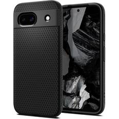 Spigen Læder/Syntetisk Mobiltilbehør Spigen Google 8a Case Liquid Air Matte Black