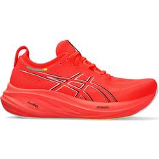 9 - Herre - Rød Sportssko Asics Gel-Nimbus 26 M - Sunrise Red/Black