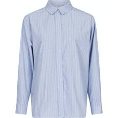 34 - XS Skjorter Neo Noir Dalma Stripe Stone Shirt - Blue
