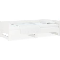 2 personers - Daybeds Sofaer vidaXL 820258 White Sofa 204cm 2 personers