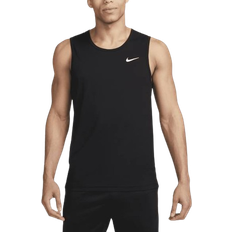 Nike Herre Toppe Nike Men's Dri-FIT Hyverse Sleeveless Fitness Tank Top - Black/White