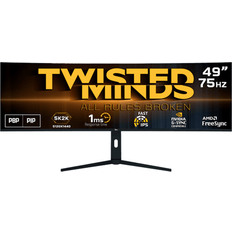 2.0 - 5120x1440 (UltraWide) - HDMI Skærme Twisted Minds TM492K75IPS 49"