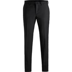 54 - Sort - Viskose Bukser & Shorts Jack & Jones Solaris Super Slim Fit Suit Pants - Black