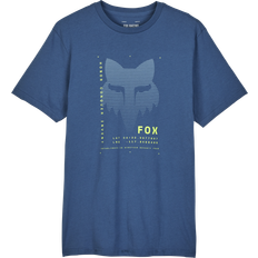 Fox Blå T-shirts Fox T-Shirt Dispute Prem, Indigo