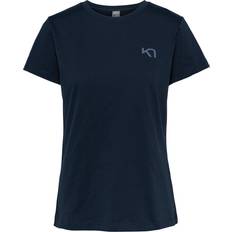 Kari Traa Dame T-shirts Kari Traa W T-Shirt Dame T-Shirt Blå