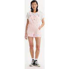 Levi's Dame - XL Jumpsuits & Overalls Levi's Kort kedeldragt retrostil Rød Misted Potpourri Shortall