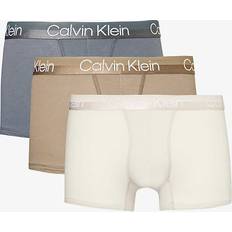 Calvin Klein Polyester - S Underbukser Calvin Klein Underwear Boksershorts Modern Structure Trunk 3-pak Flerfarvet