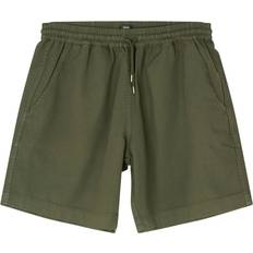 Mads Nørgaard Shorts Mads Nørgaard Dyed Canvas Beach Shorts, Olive Night