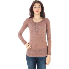 Fred Perry Dame Sweatere Fred Perry Pink Uld Sweater No Color