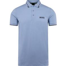 46 - Grøn - Skjortekrave Polotrøjer BOSS Men's Paddy Pro Polo Shirt Light Blue