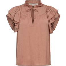 Sofie Schnoor Bluser Sofie Schnoor Top Kvinde Toppe hos Magasin Rosy Brown