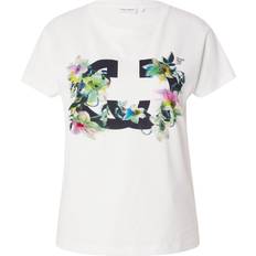 Gerry Weber Dame T-shirts Gerry Weber Shirts grøn orkidee sort offwhite grøn orkidee sort offwhite