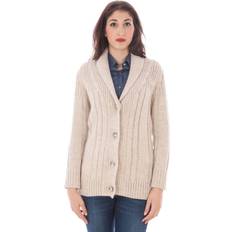 Fred Perry Dame Sweatere Fred Perry Beige Uld Sweater Beige