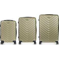 Dobbelt hjul - Hårde Kuffertsæt BigBuy Home Suitcase - 3 stk.