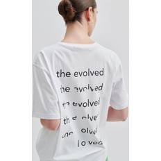 Second Female Jersey T-shirts & Toppe Second Female Loved Tee White