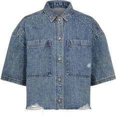 Sofie Schnoor Skjorter Sofie Schnoor S242370 Shirt Light Denim Blue blå 42/XL