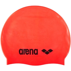 Orange Vandsportstøj Arena Classic Silicone Cap - Fluored/Black