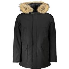 Woolrich Sort Tøj Woolrich Black Cotton Jacket