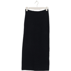 Lav talje - Polyester Nederdele Gina Tricot Low Waist Knit Skirt - Black