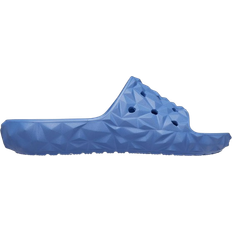 Crocs 35 ½ Badesandaler Crocs Classic Geometric Slide 2.0 - Elemental Blue