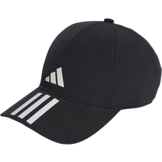 Herre - Løb Tilbehør adidas 3-stripes Aeroready Baseball Cap - Black/White