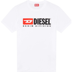 Diesel Rund hals Overdele Diesel T Diegor Div Logo T-shirt - White