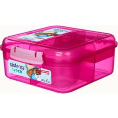 Plast Madkasser Sistema Bento Cube with Yogurt Pot Madkasse 1.25L